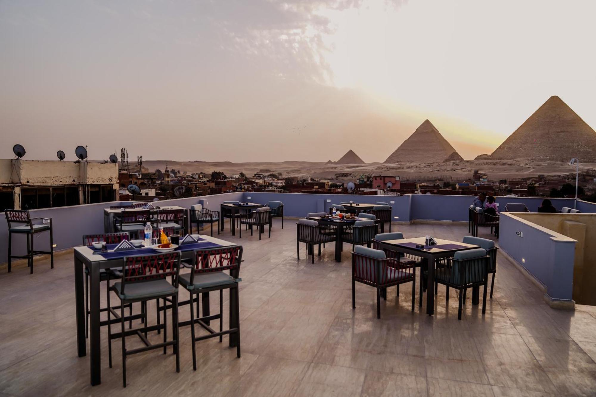 Pyramids Hotel Kafret el-Gabal Extérieur photo