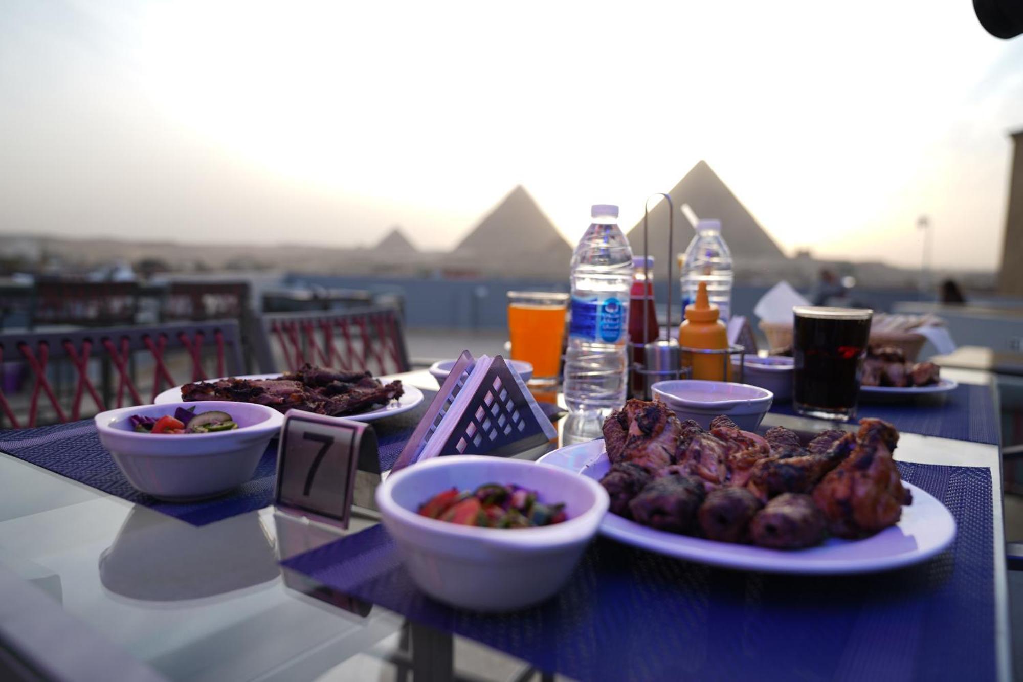 Pyramids Hotel Kafret el-Gabal Extérieur photo